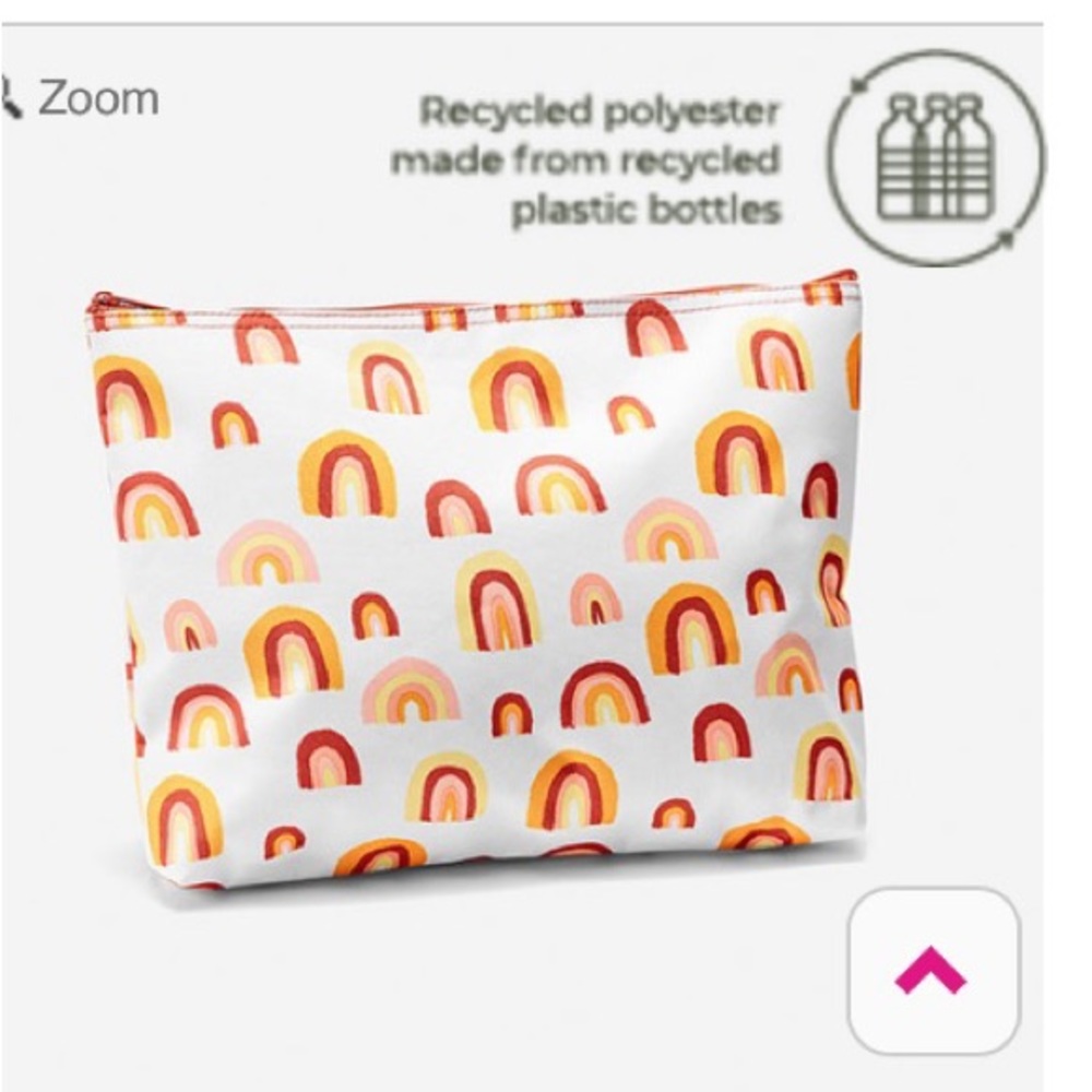 Thirty-One Rainbow Cosmetic Bag - Multicolor